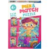 RAVENSBURGER Puzzle Mix&Match: Morské panny a morské príšery 3x24 dielikov