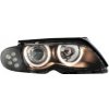 predné svetlá BMW 3 E46 sedan 01-03 Angel Eyes LED čierne