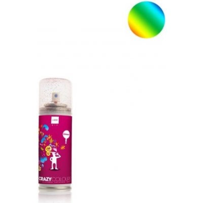 Labor pro Crazy Colours Hair Glittered Coloured Spray Glitrový sprej barevný 125 ml