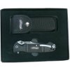 Nôž zatvárací taktický WALTHER BTTK BlackTac Tanto Knife - čierny