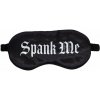 Ouch! Spank Me Satin Blindfold, hebká maska na oči s nápisom