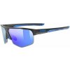 UVEX AXOS SET BLACK MATT/MIR.BLUE 2025