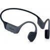 EVOLVEO bezdrátová sluchátka BoneMax MP3 32GB, na lícní kosti, IPX8, šedá