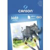 CANSON Kids skicár na maľovanie 200g 20 listov A4