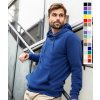 James Nicholson JN 796 Pánska mikina s kapucňou grey heather 5XL 02079603415