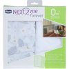 CHICCO plachta na postieľku Next2Me Forever 2 ks Grey sheep 28x4x28 biela