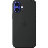 Apple silikónové puzdro s MagSafe pre Apple iPhone 16 Plus Black čierne MYY93ZM/A