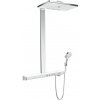 Hansgrohe Rainmaker Select - Showerpipe 460 3jet EcoSmart 9 l/min s termostatom, biela/chróm 27029400