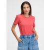 Červené dámske tričko s logom GAP ružová