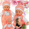 Smily Play Bábika bábätko Julka interaktívna mäkká 30cm spieva a rozpráva + EBOOK