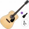 Pasadena PD-100E SET Natural Elektroakustická gitara Dreadnought