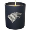 Game of Thrones: House Stark Large Glass Candle