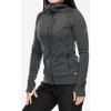 Flísová mikina dámska Turbat Peak Fleece - jet black