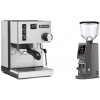 Rancilio Silvia BC + Eureka Atom W 75, grey