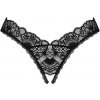 Obsessive Tangá Donna Dream crotchless thong Čierna