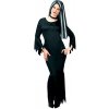Kostým Morticia veľ. 42-44 - velikost L 42/44