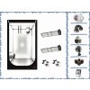 Optimalgrow: kompletný growbox Hydroshoot 120 + 2x SANSI Reflektor 200W