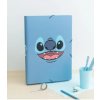 CurePink 3 klopy Disney|Lilo & Stitch tvář Stitche CSG0124