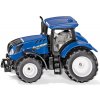 Siku Traktor New Holland T7.315 modrý model kov 1091