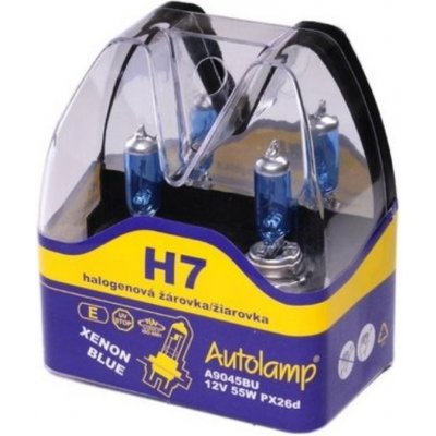 Autolamp 12V 55W H7 Blue - sad 2 ks