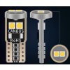 LED žiarovky CANBUS 10SMD 3030 T10 W5W White 12V/24V