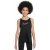 Dievčenské tričká Nike Kids One Classic Dri-Fit Tank - Čierny (M)