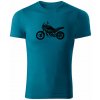 T-ričko Honda Transalp pánske tričko Farba trička: Petrolejová Modrá, Veľkosť: 3XL