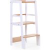 Childhome Stolička učiaca veža White Natural