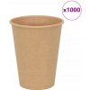 PAPIEROVÉ POHÁRE 1000 KS 12OZ 300ML HNEDÉ