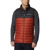 Columbia pánska vesta POWDER LITE VEST červená čierna biela