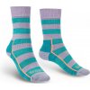 Ponožky Bridgedale Hike LW MP Boot Women's Turquoise / Lilac M (38-40EU)
