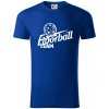 Florbal team - Tričko z organickej bavlny - M ( Kráľovská modrá )