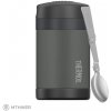 Thermos Detská termoska na jedlo s lyžicou, 470 ml, čierna
