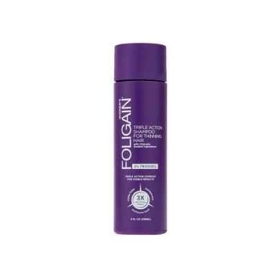 Foligain Triple Action šampón proti padaniu vlasov s 2% trioxidilom pre ženy 236 ml