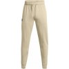 Pánske tepláky Under Armour, RIVAL FLEECE JOGGERS béžová,čierna XXL