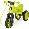 Teddies Odrážadlo FUNNY WHEELS Rider SuperSport zelené 2v1 + popruh