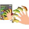 mamido Dinosaury na Prsty z Gumy Senzorické Bábky