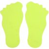 Merco Feet značka na podlahu žlutá - 1 pár