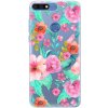Silikónové puzdro iSaprio - Flower Pattern 01 - Huawei Honor 7C