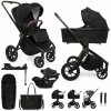 MUUVO SET Kočík 4v1 Quick SE 2 Sunset black set + CBX By CYBEX Aton B2 i-Size + základňa