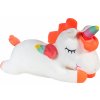 Aga4Kids Plyšový vankúš Jednorožec Biely 50 cm