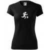Orientačný beh muž-žena - Dámske Fantasy športové (dresovina) - XS ( Čierna )