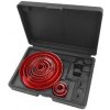 EXTOL Premium korunky vykružovacie 19-127mm, 13 priemerov 8801605