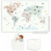 Play&Go Tiloo EEVAA Podložka na hranie Worldmap