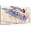 Obraz slobodný anjel s fialovými krídlami