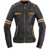 Dámska kožená moto bunda W-TEC Traction Lady (Veľkosť: XS, Farba: čierna)