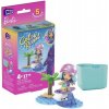 Mattel Mega Bloks Barbie - Mikro-bábika na surfovanie a plávanie (HHP86)