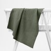 Biante Mušelínová plienka/dečka Nature MSN-076 Zelená khaki 70x70 cm