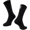 FORCE ponožky Longer Slim čierna L-XL (42-46)