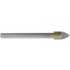 Wolfcraft 7974010 vrták do skla a obkladov 4 mm Celková dĺžka 90 mm valcová stopka 1 ks; 7974010